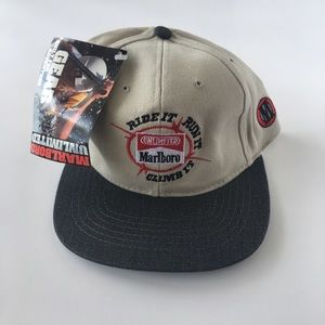 Vintage Marlboro Unlimited Strapback Hat Ride It